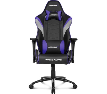 AK Racing Overture Gaming Chair (Zwart/Paars)