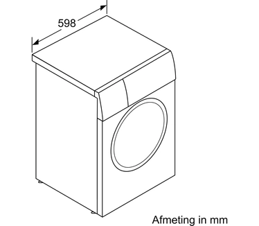 Bosch WAJ28076NL Serie 2 wasmachine