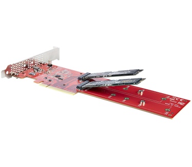 Startech.com Dual M.2 PCIe SSD Adapter Card