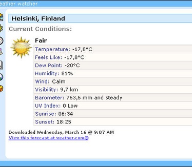 Weather Watcher 5.5d screenshot