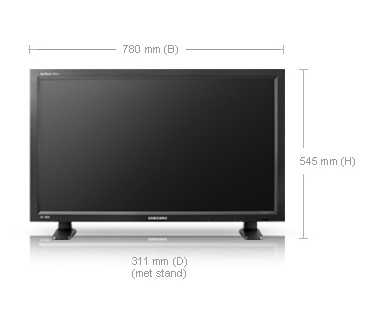 Samsung Syncmaster 320MX Zwart