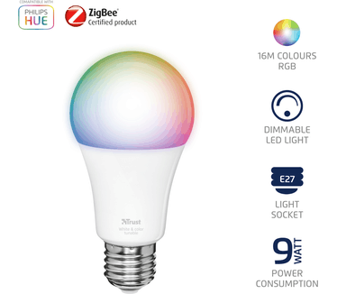 Trust Smart Home - ZigBee RGB LED-Lamp ZLED-RGB9