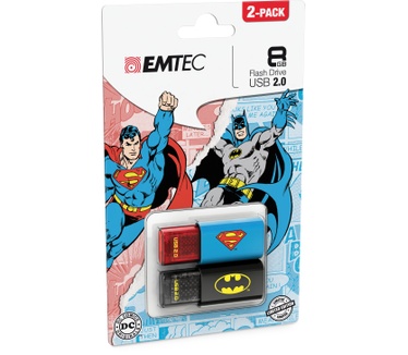 Emtec 8GB Batman/Superman