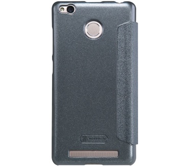 Nillkin New Sparkle Book Caser voor Xiaomi Redmi 3 Pro - Zwart