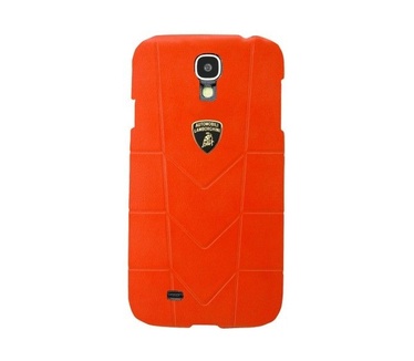 Lamborghini Lamborghini Aventador Leather Backcover Samsung Galaxy S4 (orange)