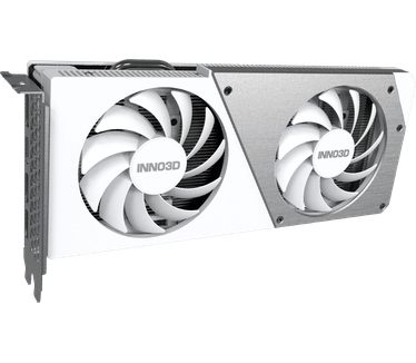 Inno3D GEFORCE RTX 4060 TWIN X2 OC WHITE - Videokaart - 8GB GDDR6 - PCIe 4.0 - 1 x HDMI - 3x DisplayPort