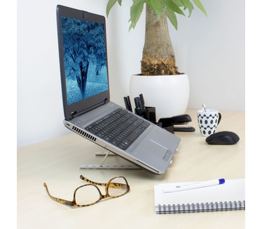 ACT AC8120 - Opvouwbare Aluminium Laptopstandaard