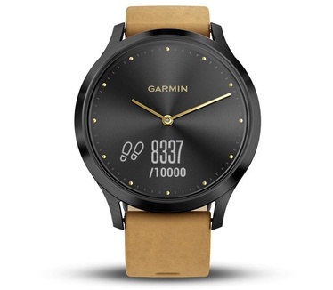 Garmin Vivomove HR Smartwatch Sport Zwart (Bruin)