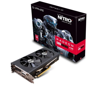 Sapphire Nitro+ Radeon RX 480 8G GDDR5 1276E/2000M PCI-E DUAL HDMI / DVI-D