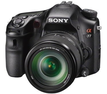 Sony Alpha SLT-A77VM + 18-135mm f/3.5-5.6 Zwart