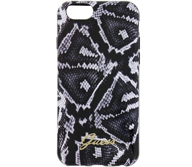 Guess Animal Python Folio TPU Case Apple iPhone 6(S) 4,7" - Black