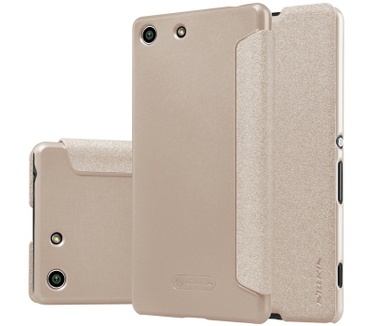 Nillkin New Sparkle Book Case voor Sony Xperia M5 - Goud