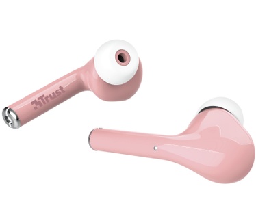 Trust Nika Touch Bluetooth Wireless Earphones (Roze)