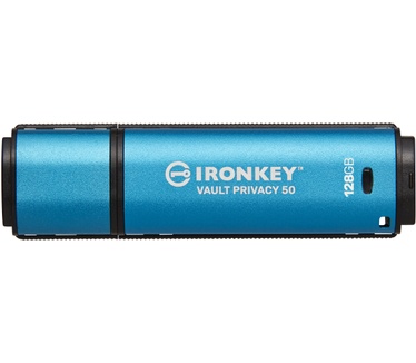 Kingston IronKey Vault Privacy 50 128GB Blauw