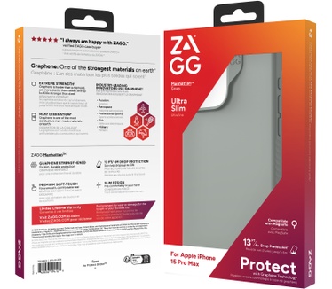 Zagg Manhattan Snap (iPhone 15 Pro Max) Paars