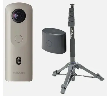 Ricoh Theta SC2 voor Bedrijven Blauw