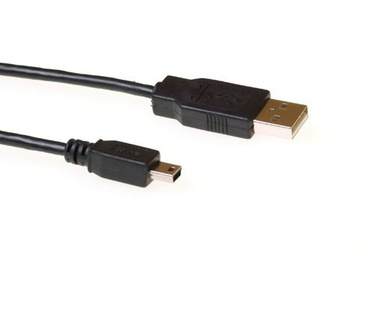 ACT USB 2.0 aansluitkabel USB A male - USB mini B5 male