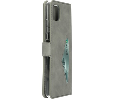 Mobiparts Classic Wallet Case Samsung Galaxy A22 5G (2021) Granite Grey