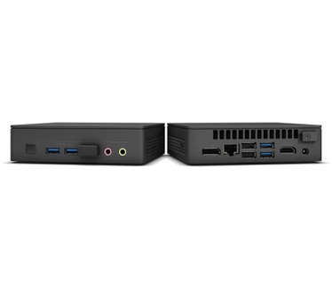 Intel NUC 11 Essential Next Unit of Computing 11 Essential Kit - NUC11ATKC2 - Barebone - mini-PC - 1 x Celeron N4505 2 GHz - RAM 0 GB - flash