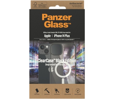 PanzerGlass ClearCase MagSafe (iPhone 14 Plus) Transparant