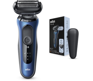Braun Series 6 60-B1000s Elektrisch Scheerapparaat, Blauw