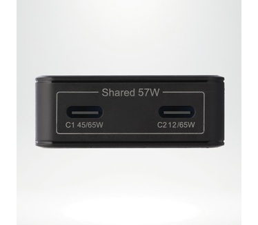 Accezz Ultra Slim GaN Charger 65W - 2x USB-C