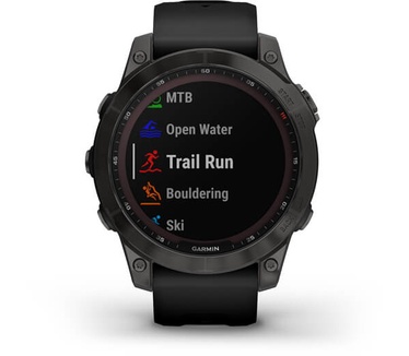 Garmin fēnix 7 Sapphire Solar Zwart (Zwart)