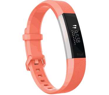 Fitbit Alta HR Large Aluminium (Oranje)