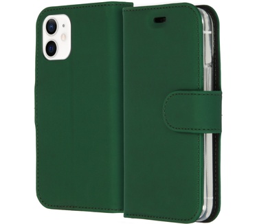 Accezz Wallet Softcase Booktype (IPhone 12 Mini) Groen