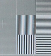 Sharp LE700E HQV video res loss test