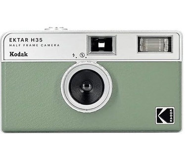 Kodak EKTAR H35 Half Frame Camera Groen