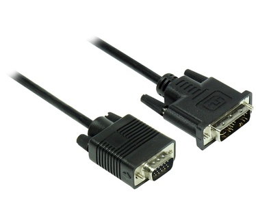Alcasa DVI-A/VGA, 3 m
