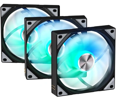 TRYX ROTA SL ARGB Reverse 120mm 3-pack Zwart, 120mm