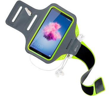 Mobiparts Comfort Fit Sport Armband Huawei P Smart Neon Green