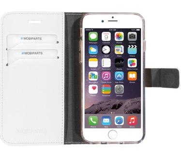Mobiparts Saffiano Wallet Case Apple iPhone 6, iPhone 6S White