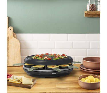 Tefal RE31E8 Raclette Neo Deco Eco Design RE31E8 8-persoons gourmetstel
