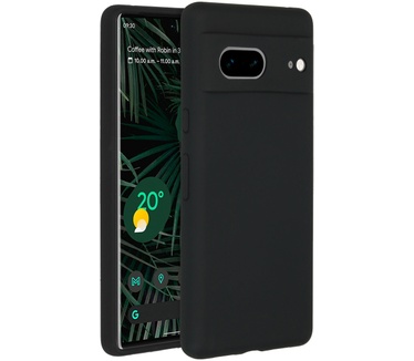 Accezz Liquid Silicone Backcover Google Pixel 7 - Zwart