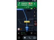 Google Maps maximumsnelheid