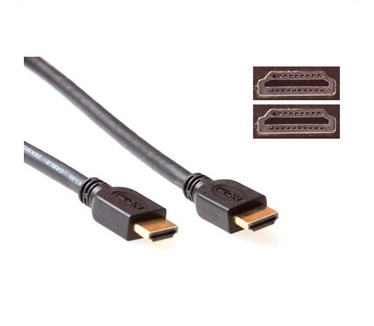 Intronics HDMI High Speed aansluitkabel HDMI-A male - HDMI-A male, Standard Quality
