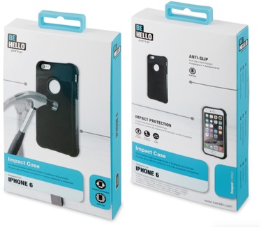 BeHello iPhone 6 / 6S Impact Case Black