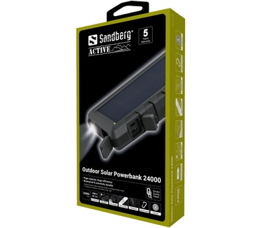 Sandberg Outdoor Solar Powerbank 24000