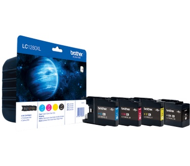 Brother LC-1280XL VALUE BLISTER 1x BK,C,M,Y