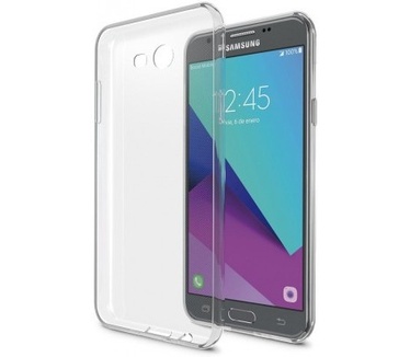 qMust Samsung Galaxy J3 (2017) Flexibel Hoesje Transparant