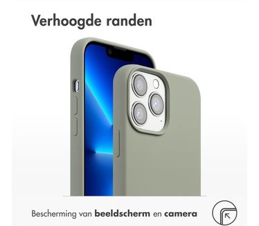 Accezz Liquid Silicone Backcover met MagSafe