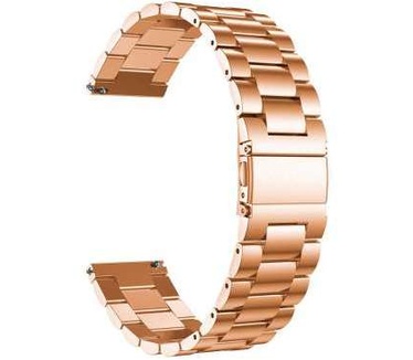 Just in Case Metalen armband voor Samsung Galaxy Watch 3 41mm - Rose Goud