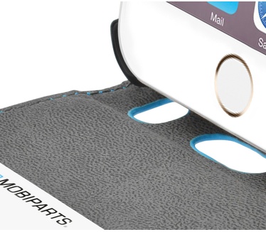 Mobiparts Premium Flip Case Apple iPhone 6, iPhone 6S Light Blue