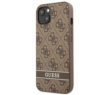 Guess 4G Printed Stripe Back Case - iPhone 13 Mini (5.4") - Bruin Bruin