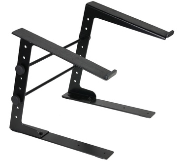 Adam Hall Laptop Standaard met Klemmen Zwart