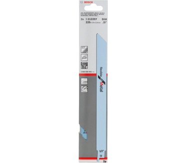 Bosch S 1122 EF Flexible for Metal reciprozaagbladen