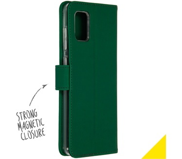Accezz Wallet Softcase Booktype (Galaxy A31) Groen